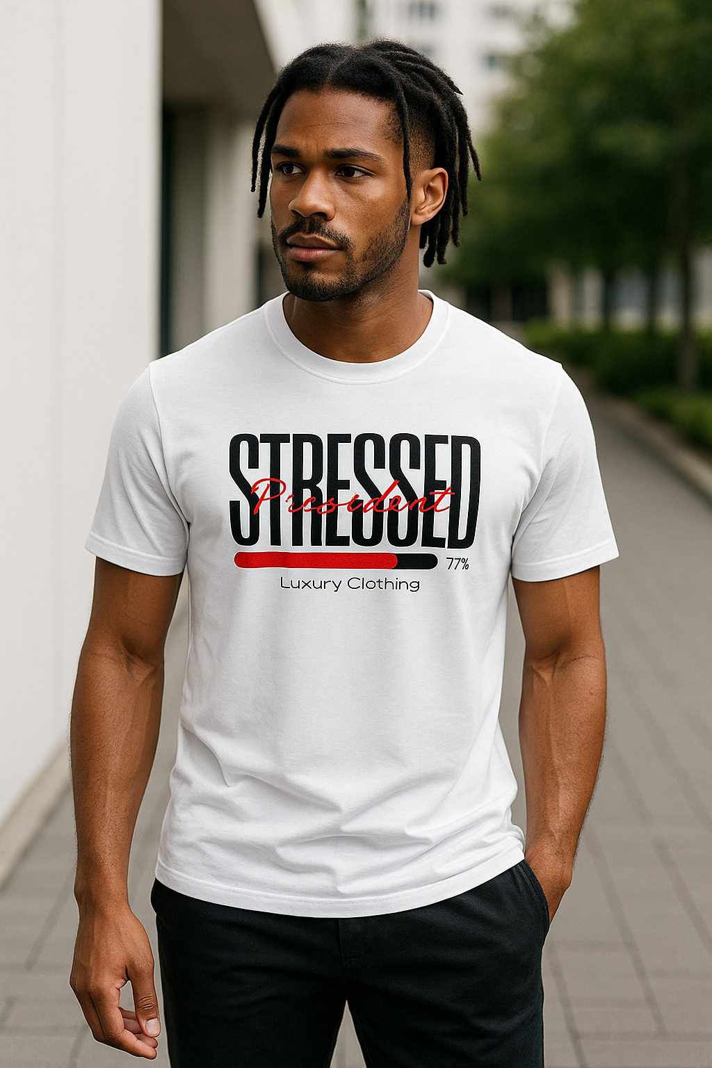 STRESSED T-shirt